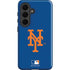 MLB New York Mets - Solid Distressed Galaxy S26 Impact Case