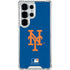 MLB New York Mets - Solid Distressed Galaxy S26 Ultra Clear Case