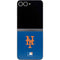 MLB New York Mets - Solid Distressed Galaxy Z Flip6 Skin