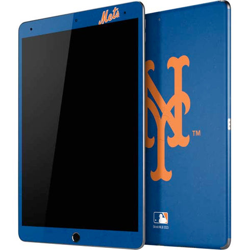 MLB New York Mets - Solid Distressed iPad Skins
