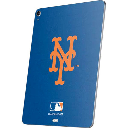 MLB New York Mets - Solid Distressed Apple iPad Air Skin
