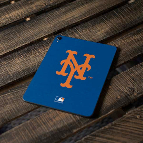 MLB New York Mets - Solid Distressed Apple iPad Pro Skin