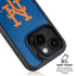MLB New York Mets - Solid Distressed iPhone 15 Kickstand Case