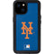 MLB New York Mets - Solid Distressed iPhone 15 Plus Waterproof Case