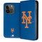 MLB New York Mets - Solid Distressed iPhone 15 Pro Folio Case