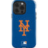 MLB New York Mets - Solid Distressed iPhone 15 Pro Impact Case