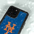 MLB New York Mets - Solid Distressed iPhone 15 Pro Waterproof Case