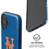 MLB New York Mets - Solid Distressed iPhone 16 Magsafe Impact Case