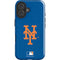 MLB New York Mets - Solid Distressed iPhone 16 Plus Impact Case
