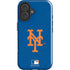 MLB New York Mets - Solid Distressed iPhone 16 Plus Impact Case