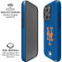 MLB New York Mets - Solid Distressed iPhone 16 Pro Magsafe Impact Case
