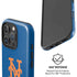 MLB New York Mets - Solid Distressed iPhone 16 Pro Max Magsafe Impact Case