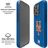 MLB New York Mets - Solid Distressed iPhone 16 Pro Max Magsafe Impact Case