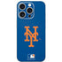 MLB New York Mets - Solid Distressed iPhone 16 Pro Skin