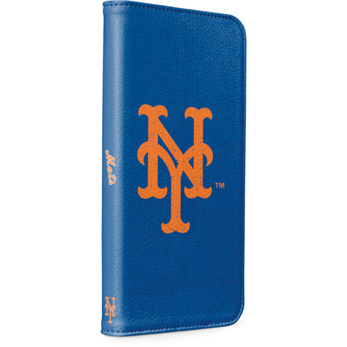 MLB New York Mets - Solid Distressed iPhone 7 Folio Case
