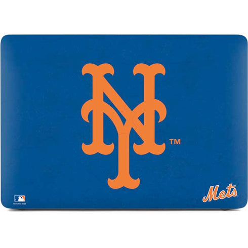 MLB New York Mets - Solid Distressed Apple MacBook Air Skin
