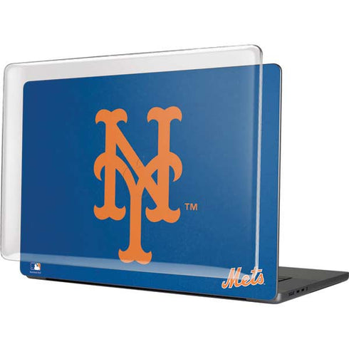 MLB New York Mets - Solid Distressed MacBook Cases