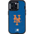 MLB New York Mets - Solid Distressed Otterbox Defender iPhone Skin