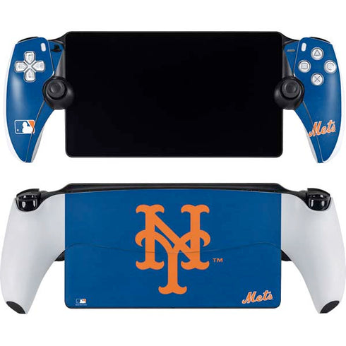 MLB New York Mets - Solid Distressed PlayStation Portal Remote Player Skin