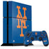 MLB New York Mets - Solid Distressed PlayStation PS4 Skins