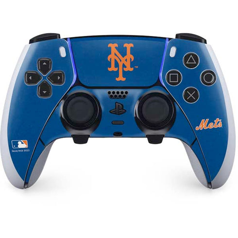 MLB New York Mets - Solid Distressed PlayStation PS5 Skins