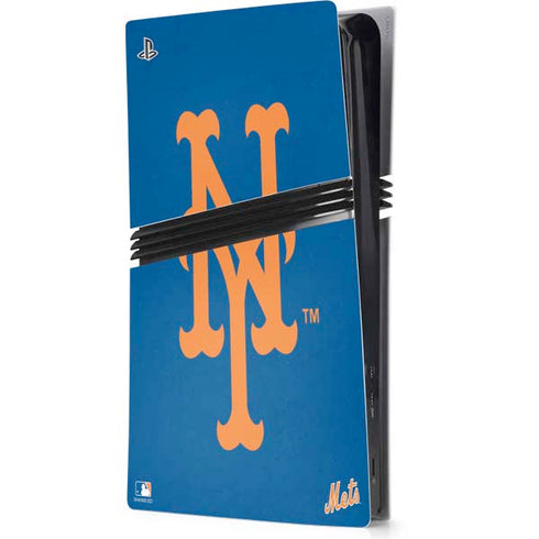 MLB New York Mets - Solid Distressed PlayStation PS5 Skins