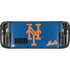 MLB New York Mets - Solid Distressed Steam Deck Handheld Gaming Computer Skin