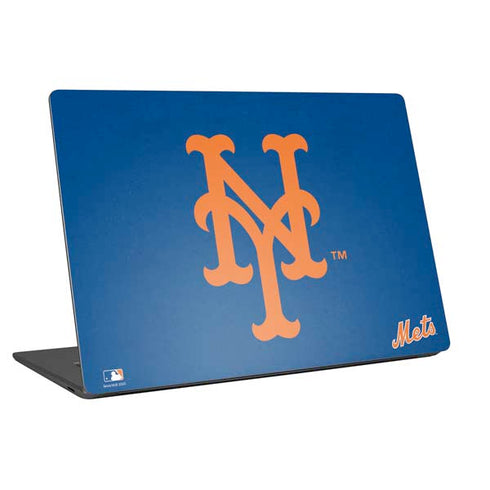 MLB New York Mets - Solid Distressed Laptop Skins