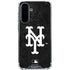 MLB New York Mets Dark Wash Galaxy A36 5G Clear Case