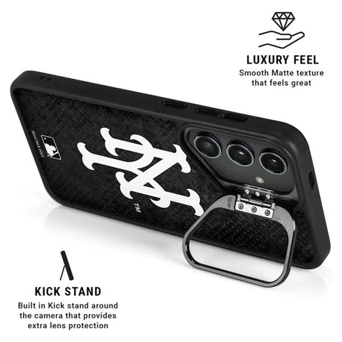 MLB New York Mets Dark Wash Galaxy S25 Kickstand Case