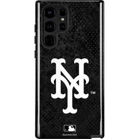 MLB New York Mets Dark Wash Galaxy S25 Ultra Impact Case