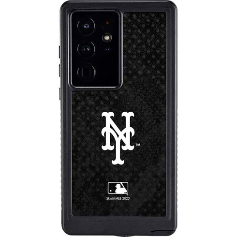 MLB New York Mets Dark Wash Galaxy S24 Ultra Waterproof Case