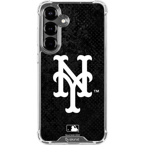 MLB New York Mets Dark Wash Galaxy S26 Clear Case