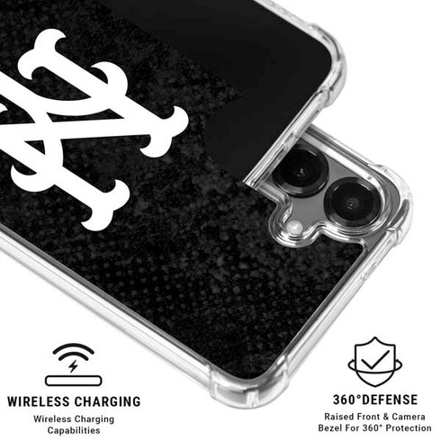 MLB New York Mets Dark Wash Galaxy S26 Clear Case