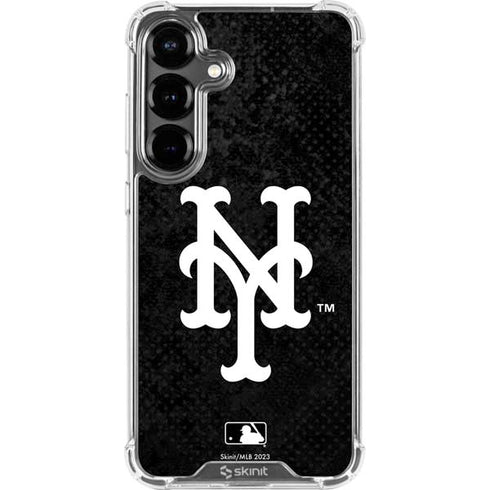 MLB New York Mets Dark Wash Galaxy S26 Plus Clear Case