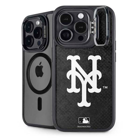 MLB New York Mets Dark Wash iPhone 14 Pro Kickstand Case