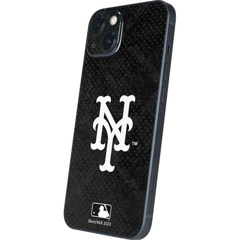 MLB New York Mets Dark Wash iPhone Skins