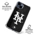 MLB New York Mets Dark Wash iPhone 15 Clear Case