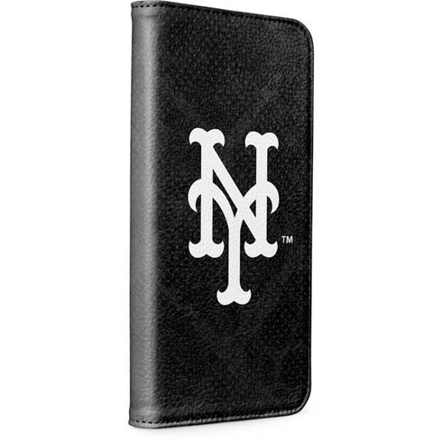 MLB New York Mets Dark Wash iPhone 15 Folio Case