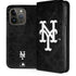 MLB New York Mets Dark Wash iPhone 15 Pro Folio Case