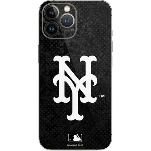 MLB New York Mets Dark Wash iPhone 15 Pro Max Skin