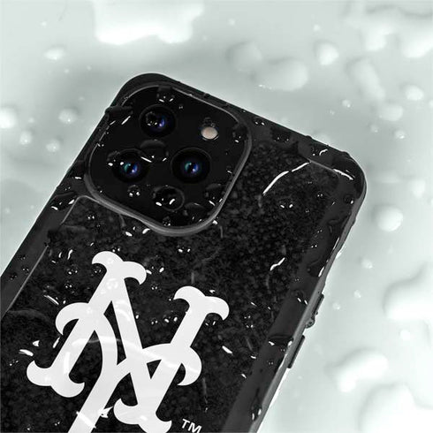 MLB New York Mets Dark Wash iPhone 15 Pro Waterproof Case