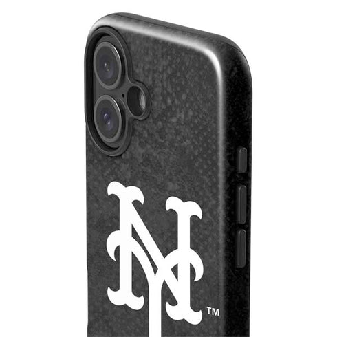 MLB New York Mets Dark Wash iPhone 16 Impact Case