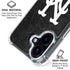 MLB New York Mets Dark Wash iPhone 16 Plus Clear Case