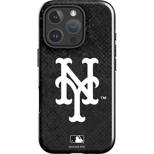 MLB New York Mets Dark Wash iPhone 16 Pro Impact Case