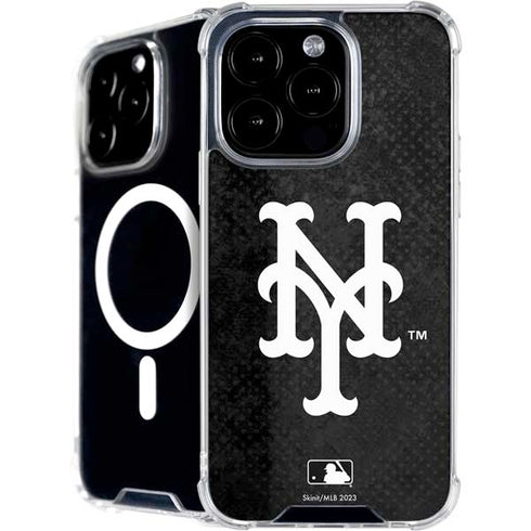 MLB New York Mets Dark Wash iPhone 16 Pro Max MagSafe Case