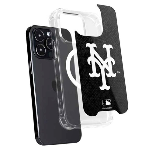 MLB New York Mets Dark Wash iPhone 16 Pro Max MagSafe Case