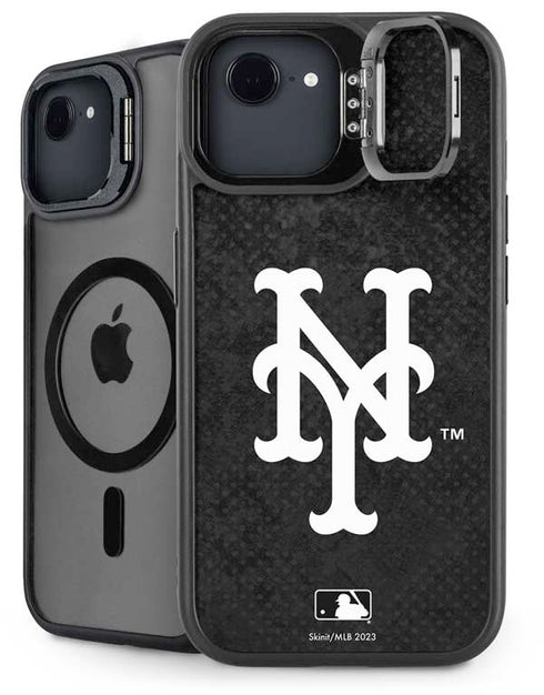 MLB New York Mets Dark Wash iPhone 16e Kickstand Case
