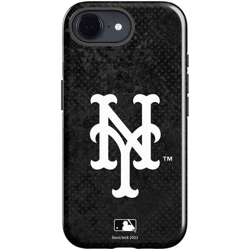 MLB New York Mets Dark Wash iPhone 16e Impact Case