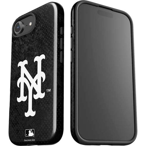 MLB New York Mets Dark Wash iPhone 16e Impact Case